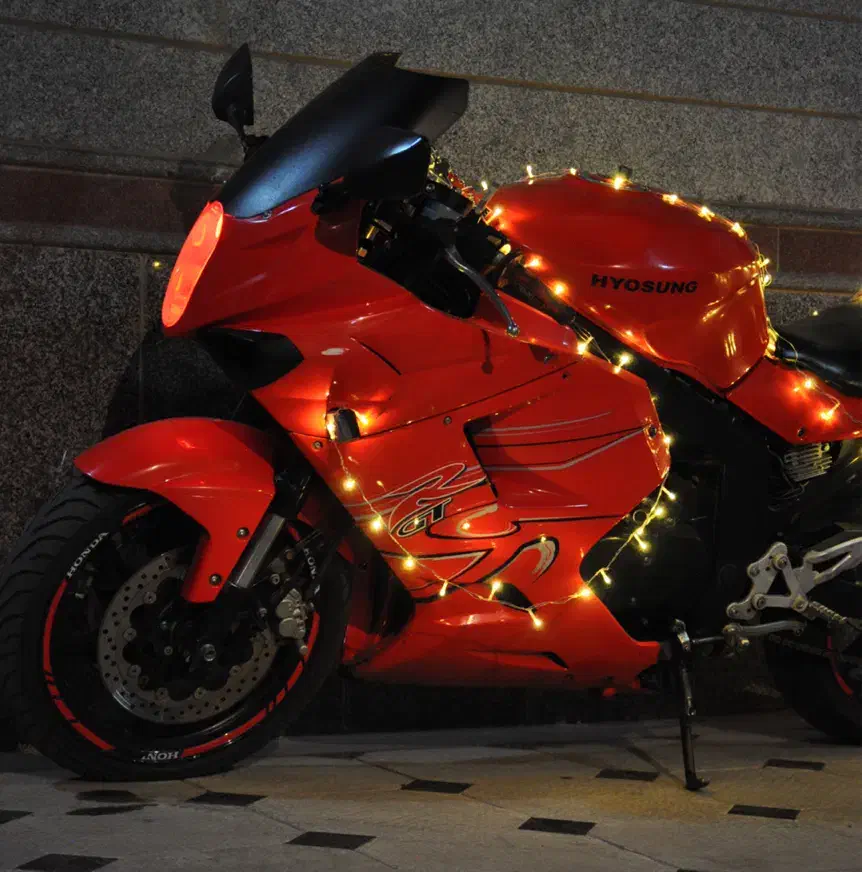 موتور طرح سنگین هیوسانگ مگلی نینجا|موتورسیکلت|تبریز, |دیوار