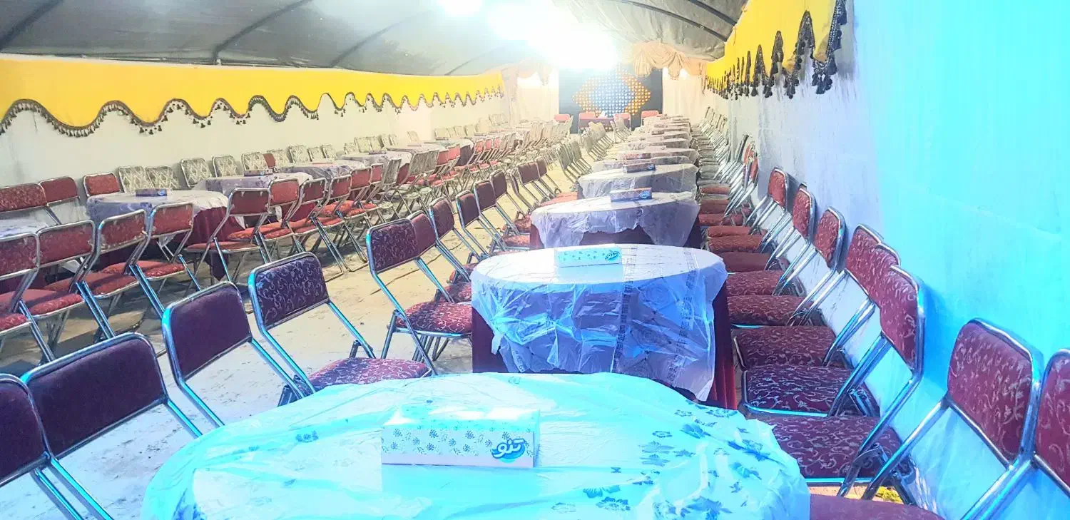 کرایه چادرومیزوصندلی|خدمات پذیرایی، مراسم|پارسآباد, |دیوار