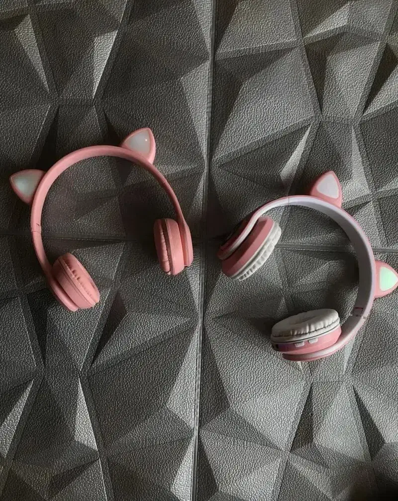 هدفون چراغ دار مدل گربه ای|لوازم جانبی موبایل و تبلت|نجف‌آباد, گلدشت|دیوار