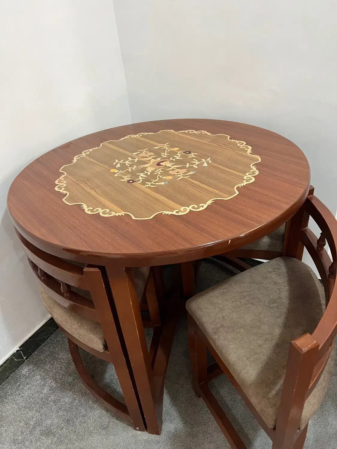 میز و صندلی|میز و صندلی غذاخوری|شوش, |دیوار