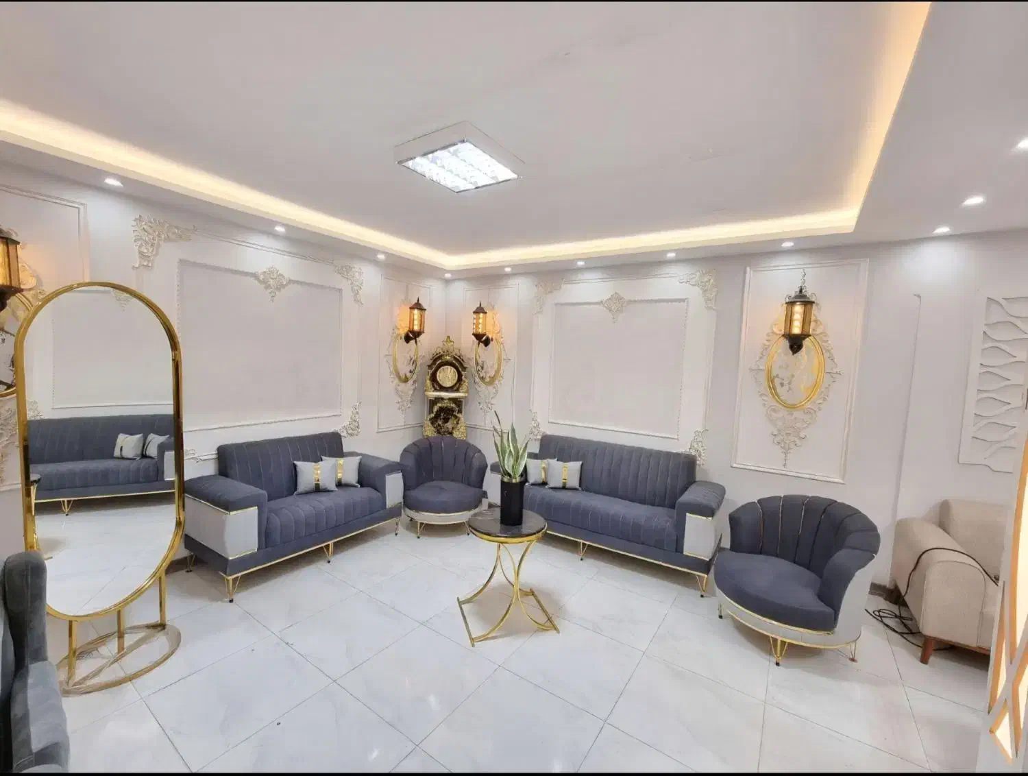 مبلمان چستر صدفی|مبلمان خانگی و میز عسلی|مشهد, اروند|دیوار