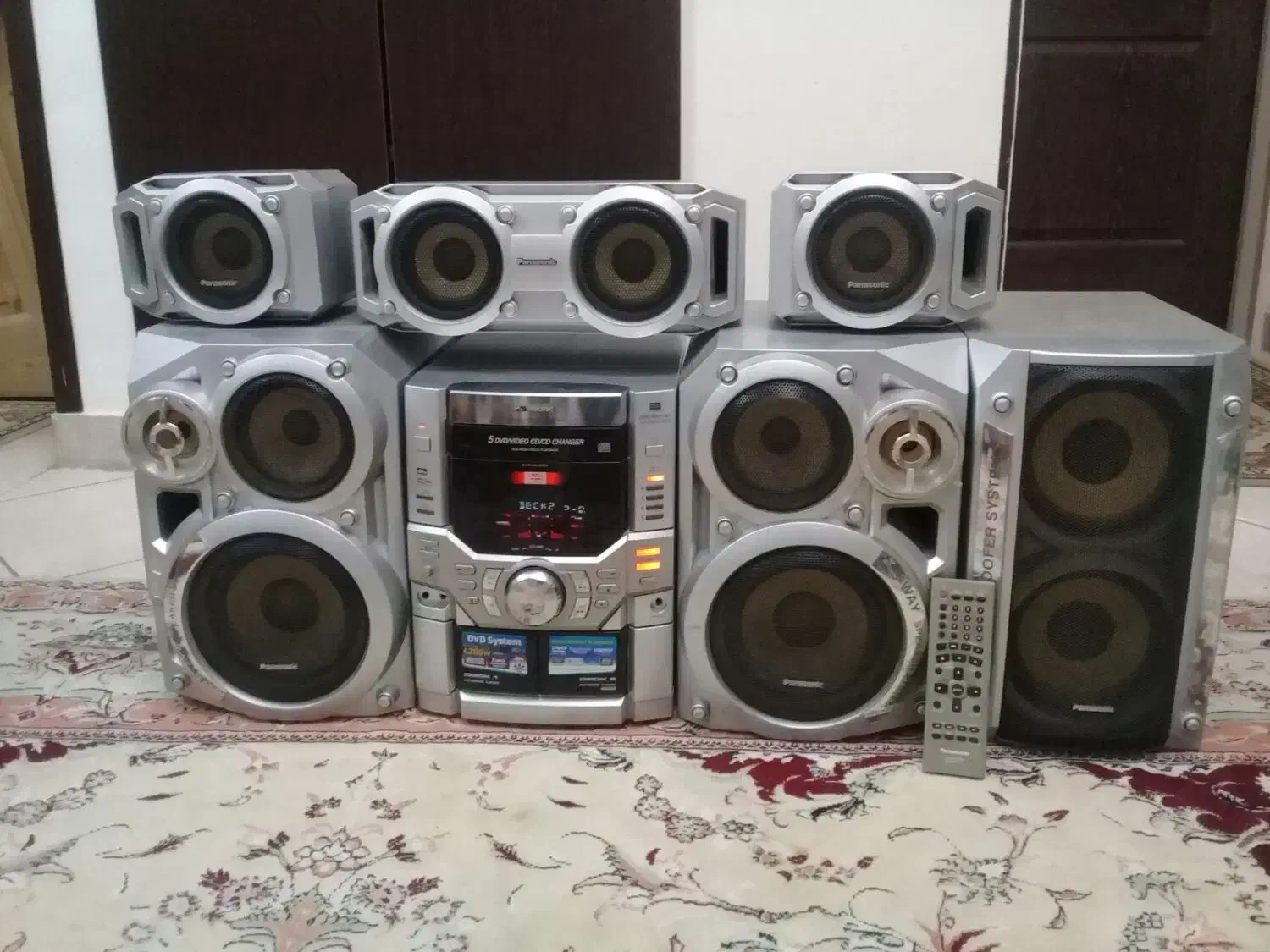 ظبط پاناسونیک|سیستم صوتی خانگی|کرج, ساسانی (قلمستان)|دیوار