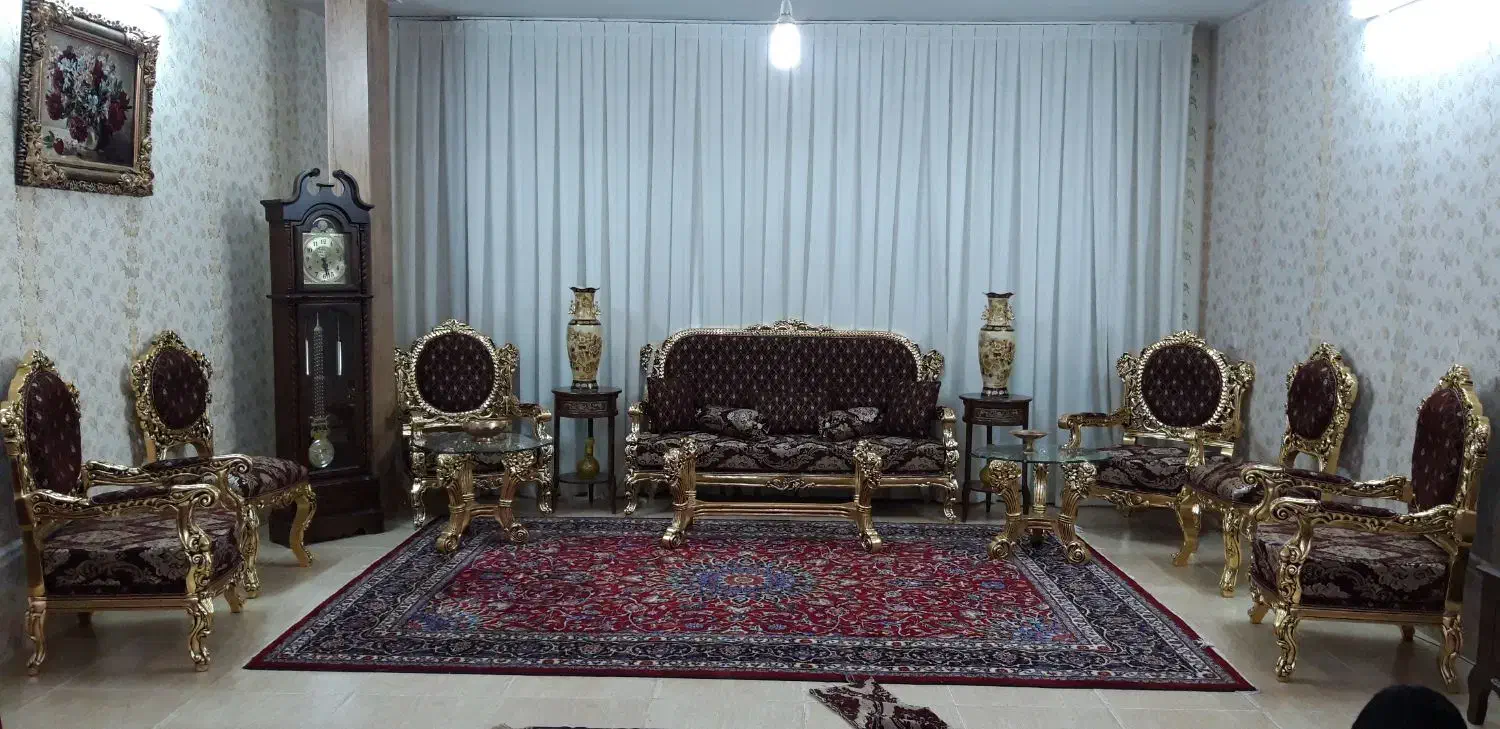 مبلمان سلطنتی|مبلمان خانگی و میز عسلی|مشهد, امام رضا (ع)|دیوار