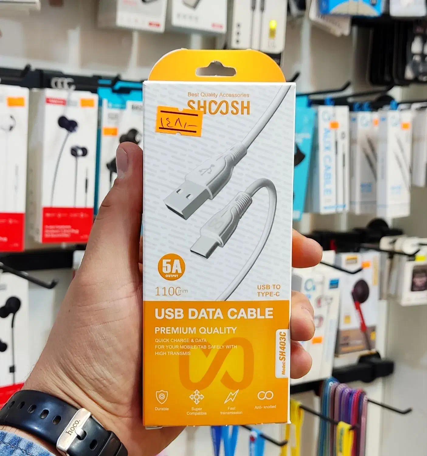 کابل شارژ اندروید تایپ سی با گارانتی شرکتی|لوازم جانبی موبایل و تبلت|کرج, گوهردشت|دیوار