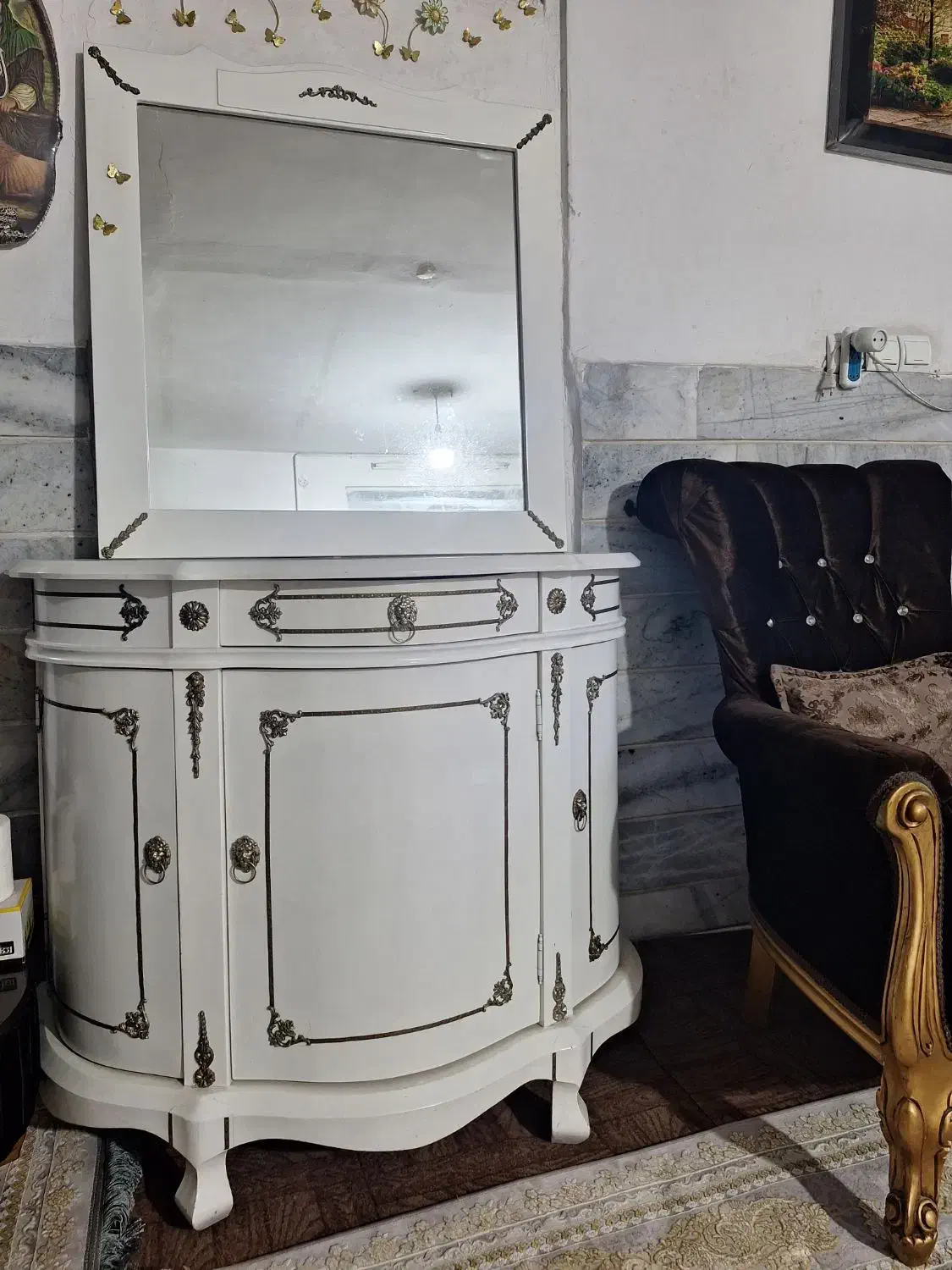 ایینه کنسول|بوفه، ویترین، کنسول|احمدآبادمستوفی, |دیوار