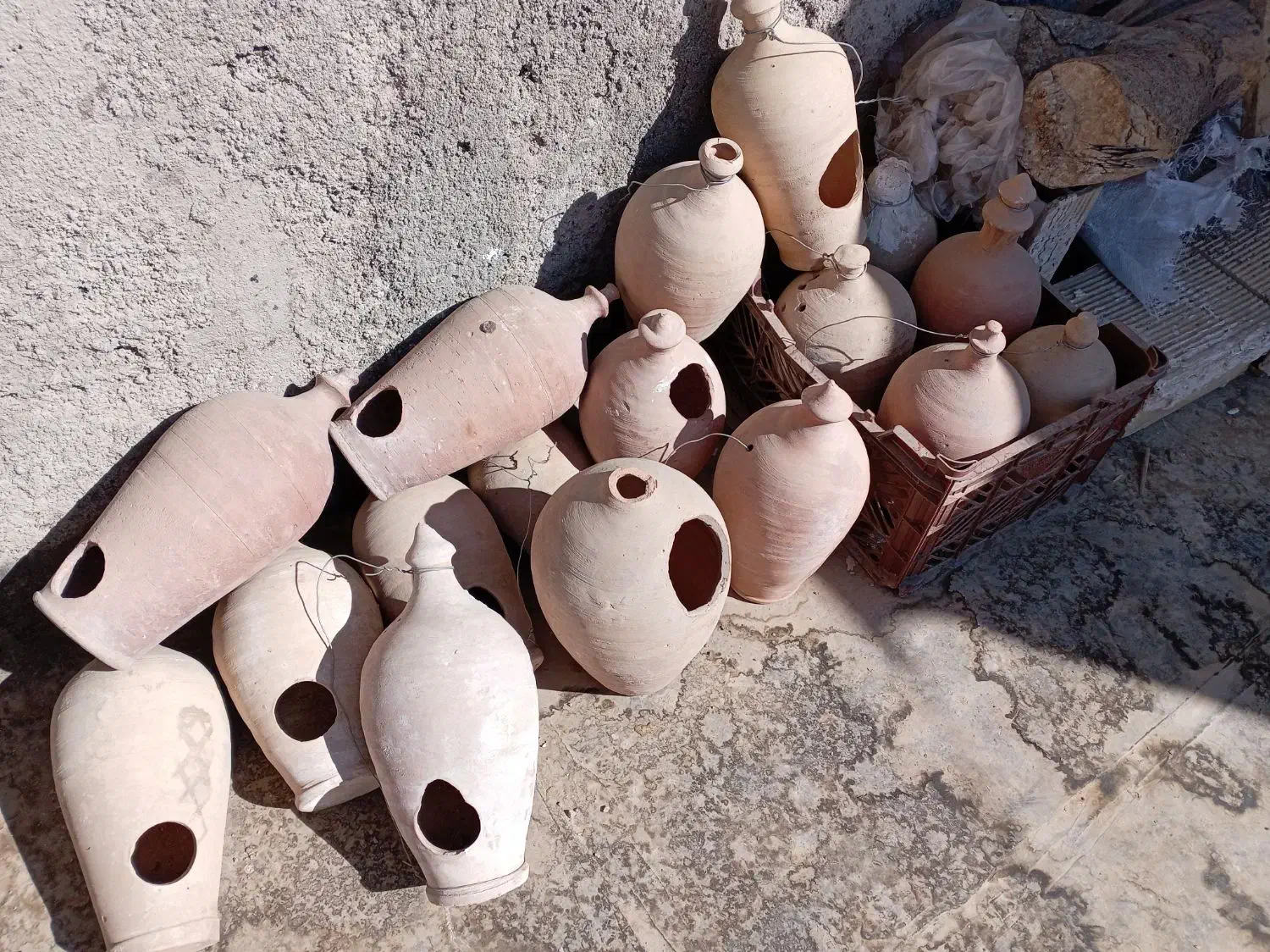 کوزه مخصوص لانه پرنده|لوازم جانبی حیوانات|نیشابور, فخریه|دیوار