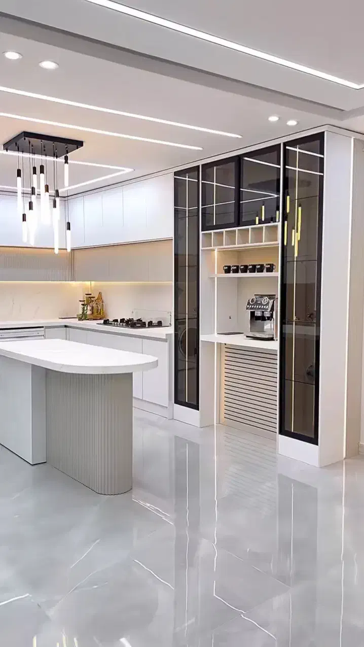 کابینت کمددیواری تی وی وال|مصالح و تجهیزات ساختمان|آبیک, |دیوار