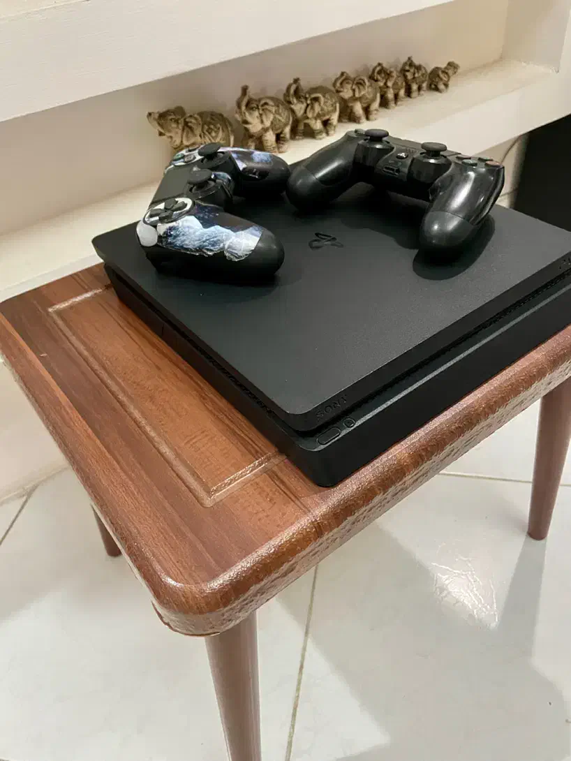 PS4 اسلیم 500 گیگ در حد نو|کنسول، بازی ویدئویی و آنلاین|گرگان, |دیوار