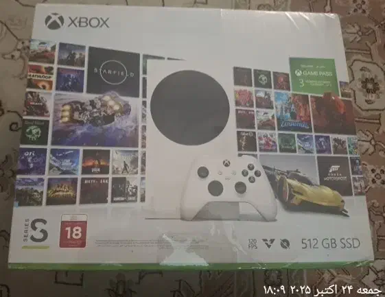 ایکس باکس سری اس ۵۱۲ گیگ حافظه|کنسول، بازی ویدئویی و آنلاین|تهران, هاشمی|دیوار