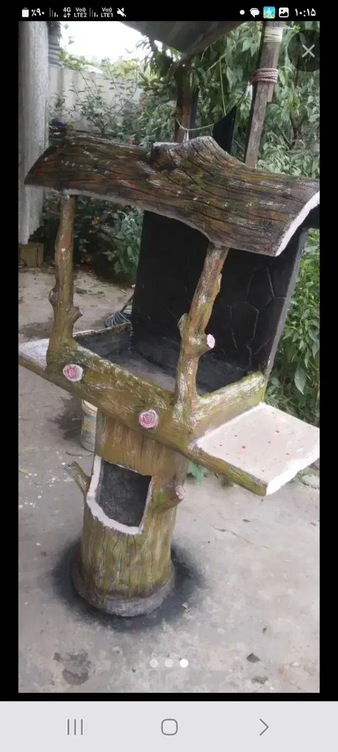 باربیکیو بتنی|مصالح و تجهیزات ساختمان|ماسال, |دیوار