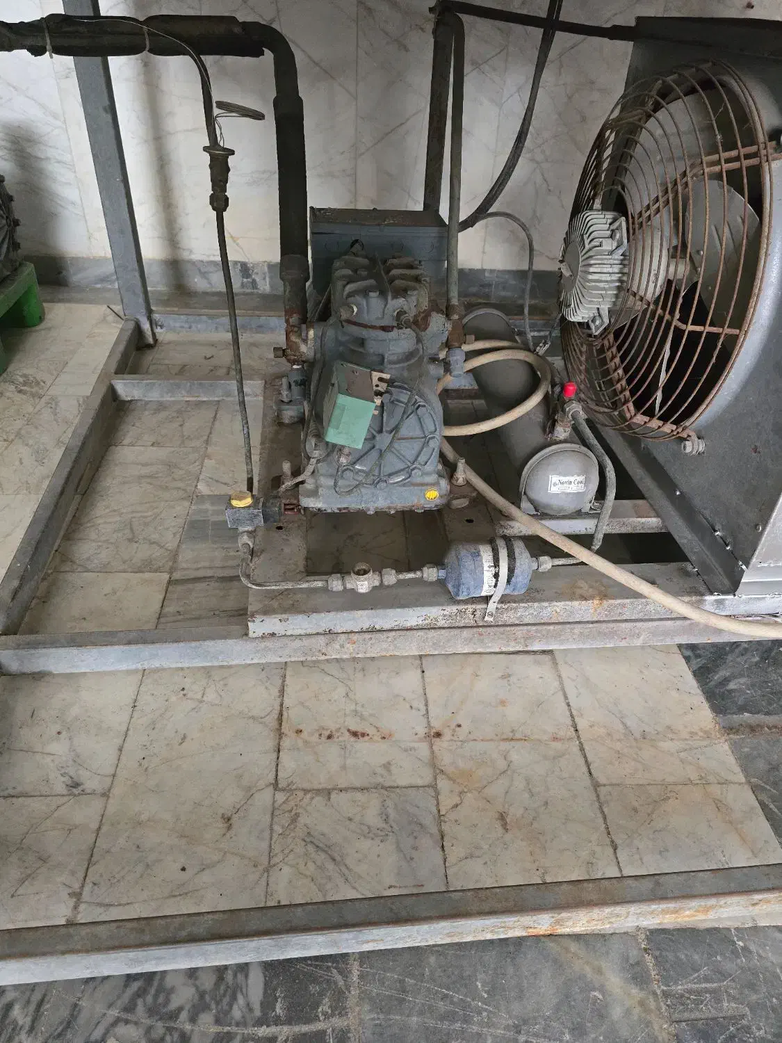 شیر سرد کن ۲ تنی موتور dwm  چهار اسب|ماشین‌آلات صنعتی|اردبیل, |دیوار