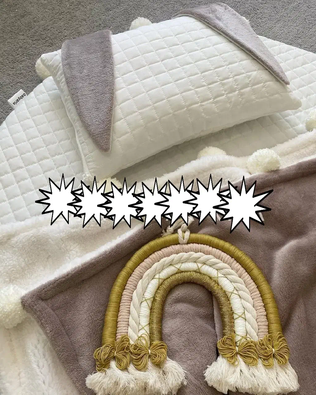 ست تشک و بالش و پتو مناسب سیسمونی|اسباب و اثاث بچه|قروه, |دیوار