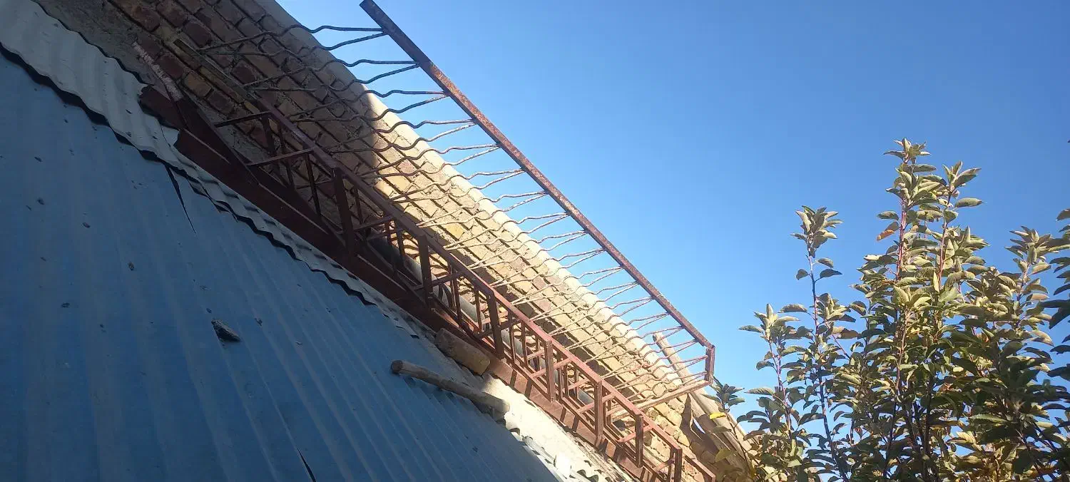 پله آهنی|مصالح و تجهیزات ساختمان|لالجین, |دیوار