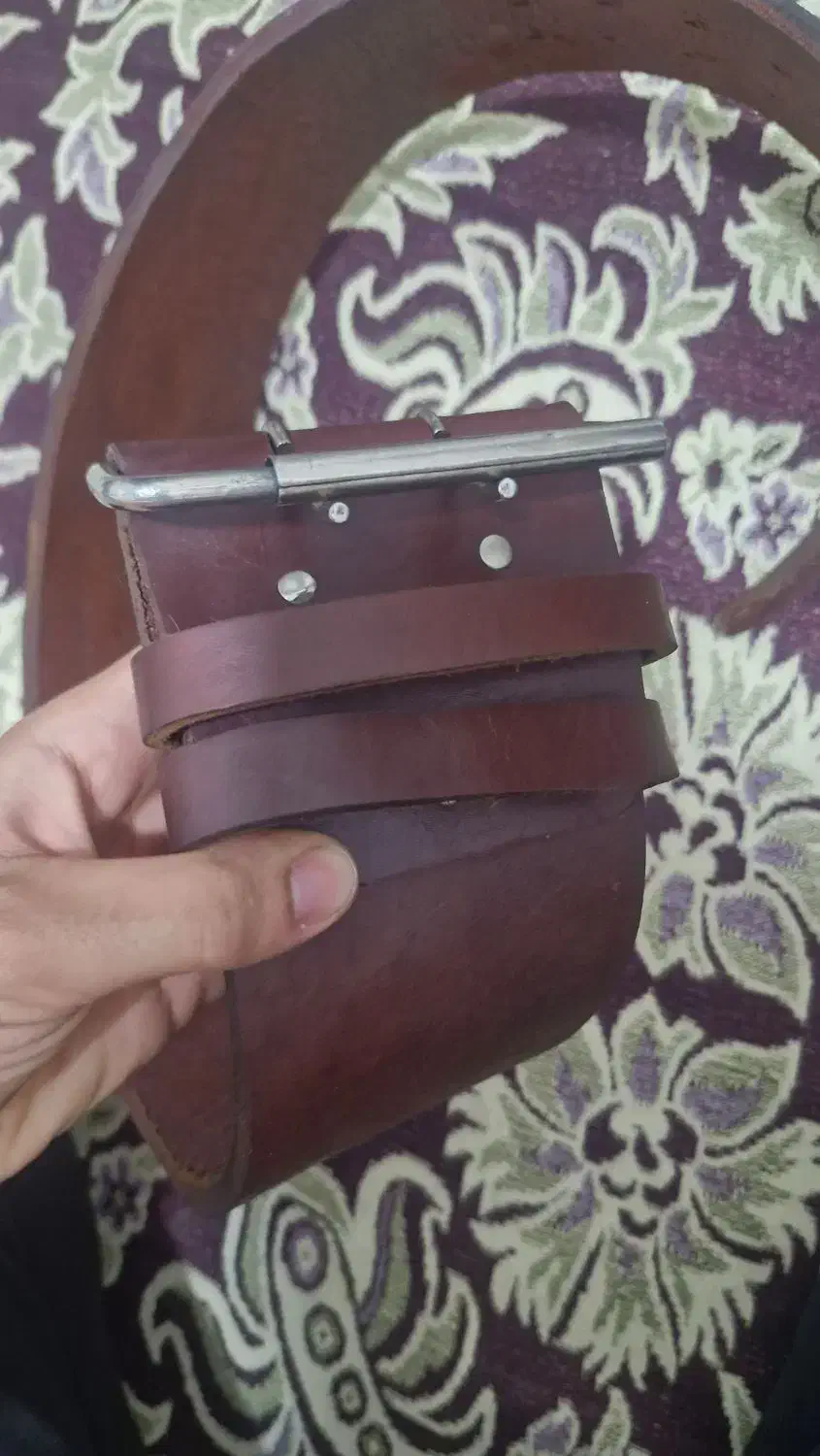 کمربند چرم|کیف، کفش، کمربند|شوشتر, |دیوار