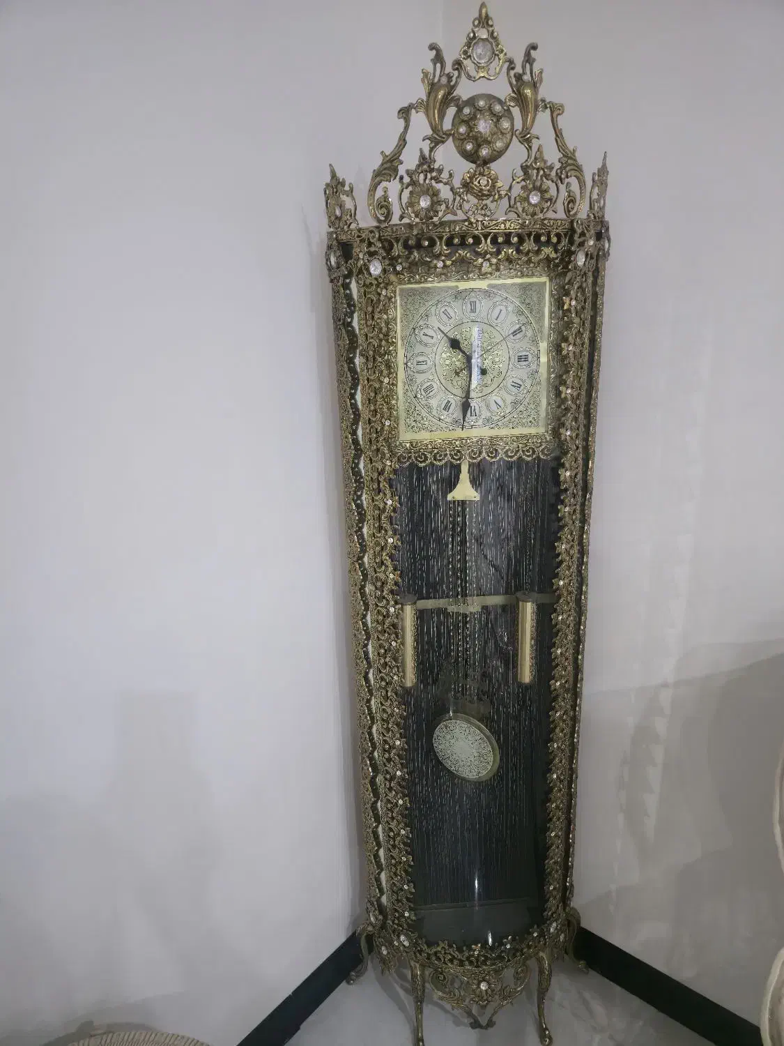 ساعت برنجی|ساعت دیواری و تزئینی|قرچک, پارک جنگلی|دیوار