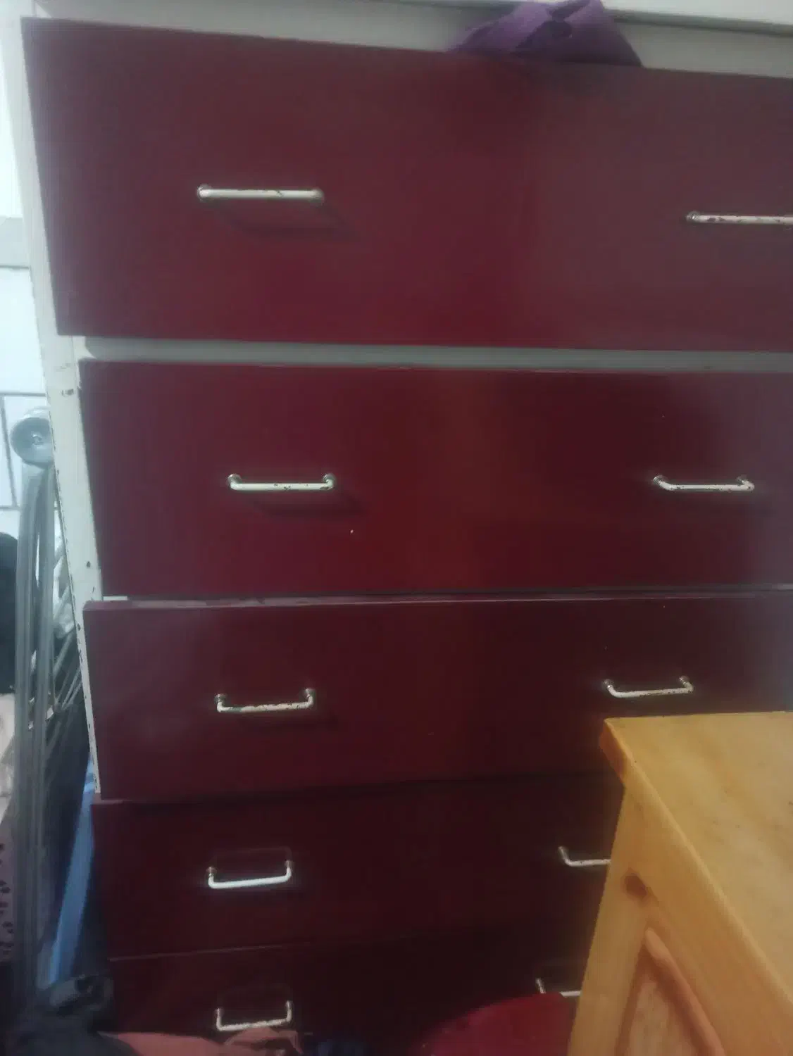 یکعددفایل اهنی 5کشویه|مبلمان خانگی و میز عسلی|زرند, |دیوار