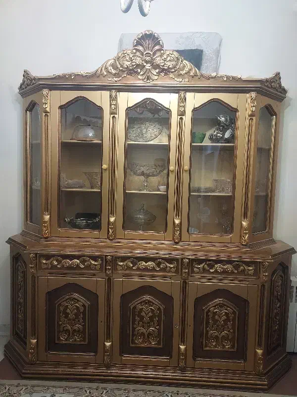 بوفه دو تیکه قیمت توافقی|بوفه، ویترین، کنسول|تهران, والفجر (افسریه)|دیوار