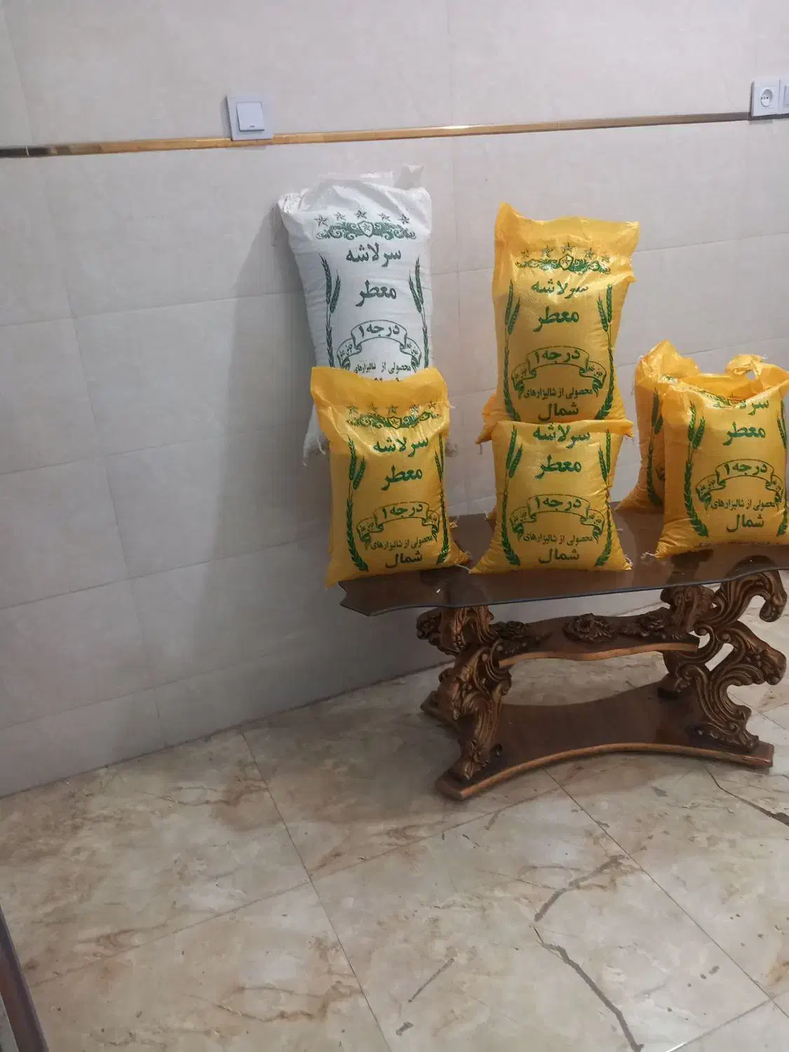 برنج سرلاشه طارم هاشمی|خوردنی و آشامیدنی|ورامین, ریحان آباد|دیوار