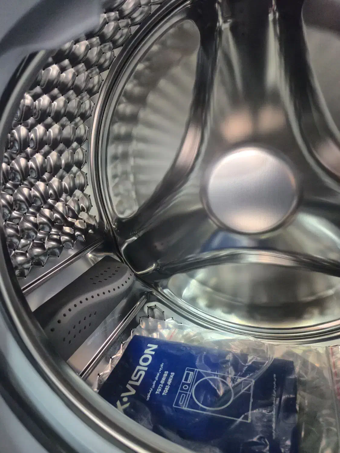 لباسشویی 8کیلویی ایکس ویژن TG82 اکبند نقره ای|ماشین لباسشویی و خشککن لباس|مشهد, توس (بلوار توس)|دیوار