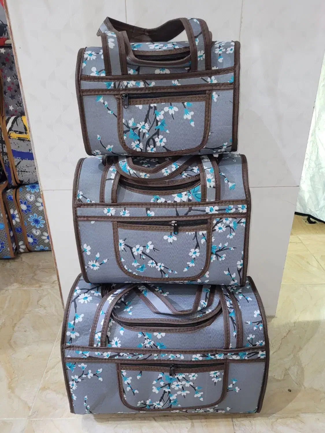 ست سه تیکه کیف مسافرتی ،نوزادی،استخری|کیف، کفش، کمربند|بانه, |دیوار