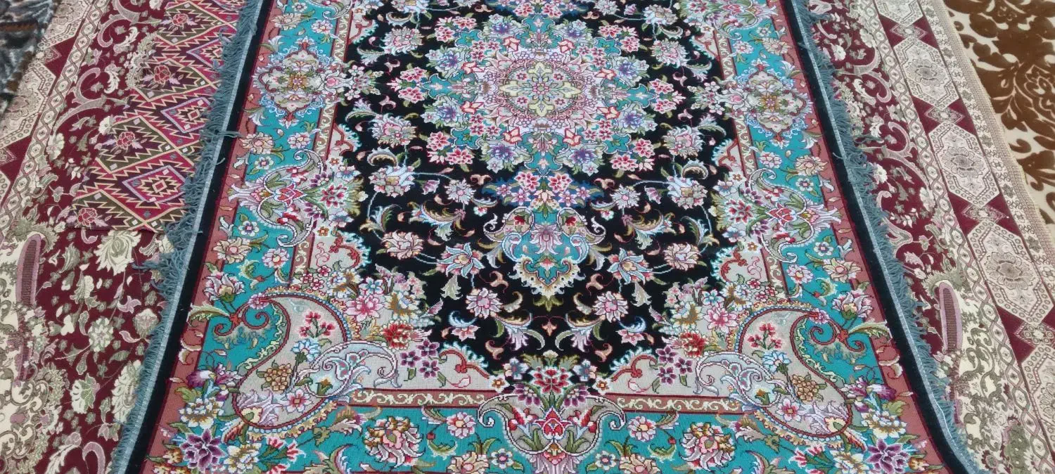 یک جفت قالیچه دستبافت نقشه سالاری رج۳۰|فرش|اسکو, |دیوار