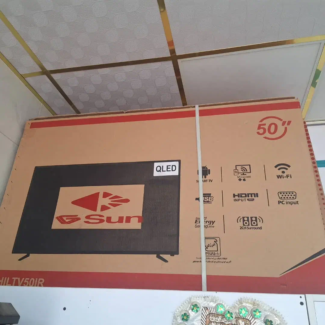 تلوزیون ۵۰اینچ|تلویزیون و پروژکتور|فلاورجان, |دیوار