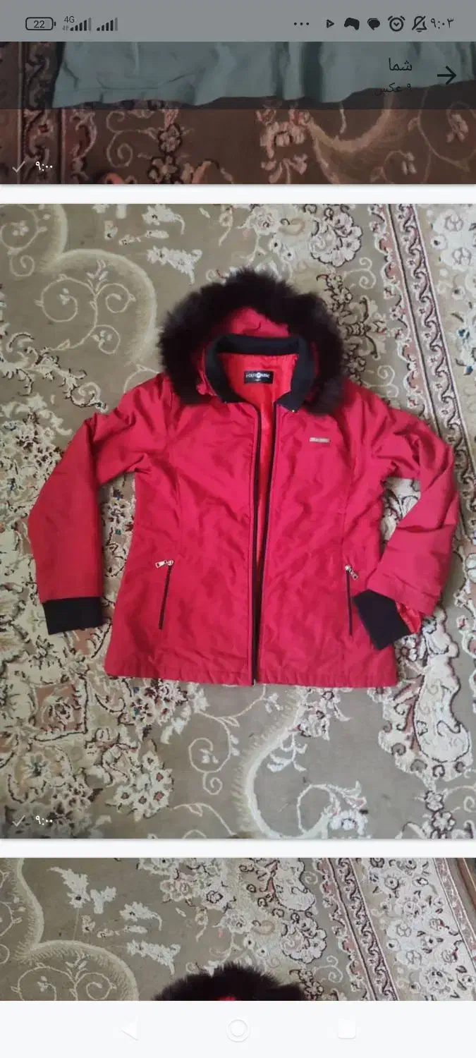 کاپشن خارجی اسپرت ضد آب|کفش و لباس بچه|گنبد کاووس, |دیوار