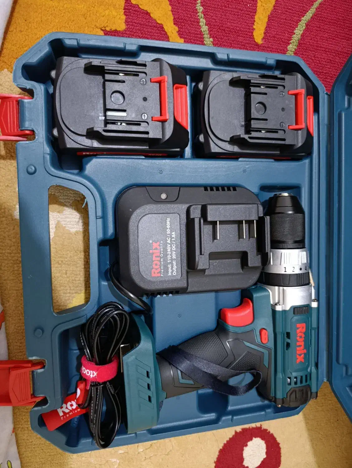 دریل شارژی رونیکس|ابزارآلات|زاهدان, |دیوار