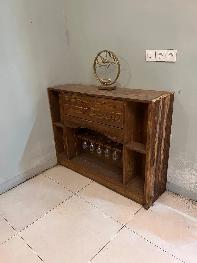 کنسول چوبی|بوفه، ویترین، کنسول|زید آباد, |دیوار