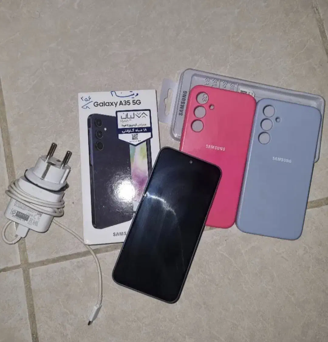 سامسونگ Galaxy A35 با حافظهٔ ۲۵۶ گیگابایت|موبایل|شهریار, شهریار|دیوار