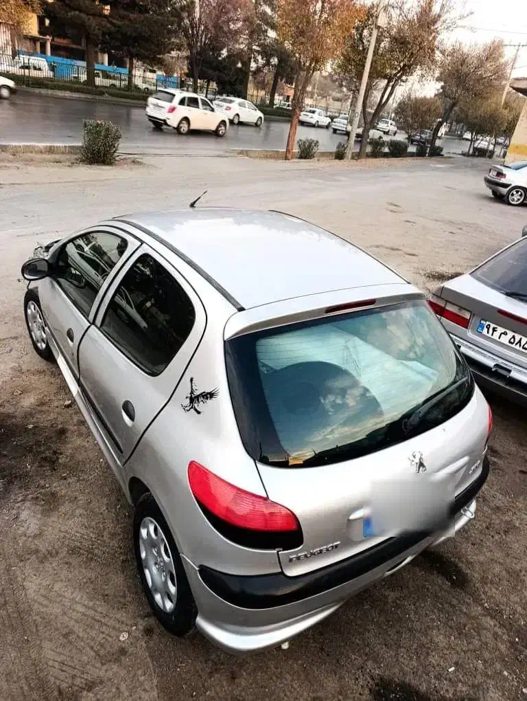 فروش پژو 206 تصادفی مدل 89|خودرو سواری و وانت|اصفهان, دهنو|دیوار