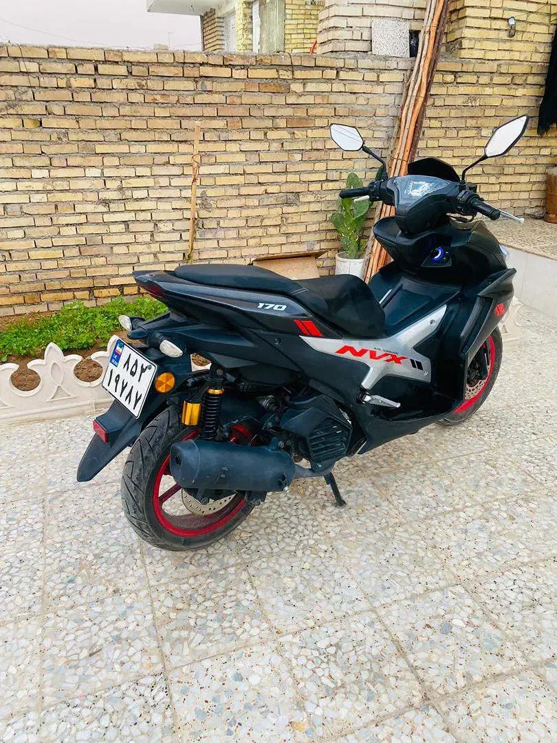 موتور NVX 170|موتورسیکلت|دزفول, |دیوار