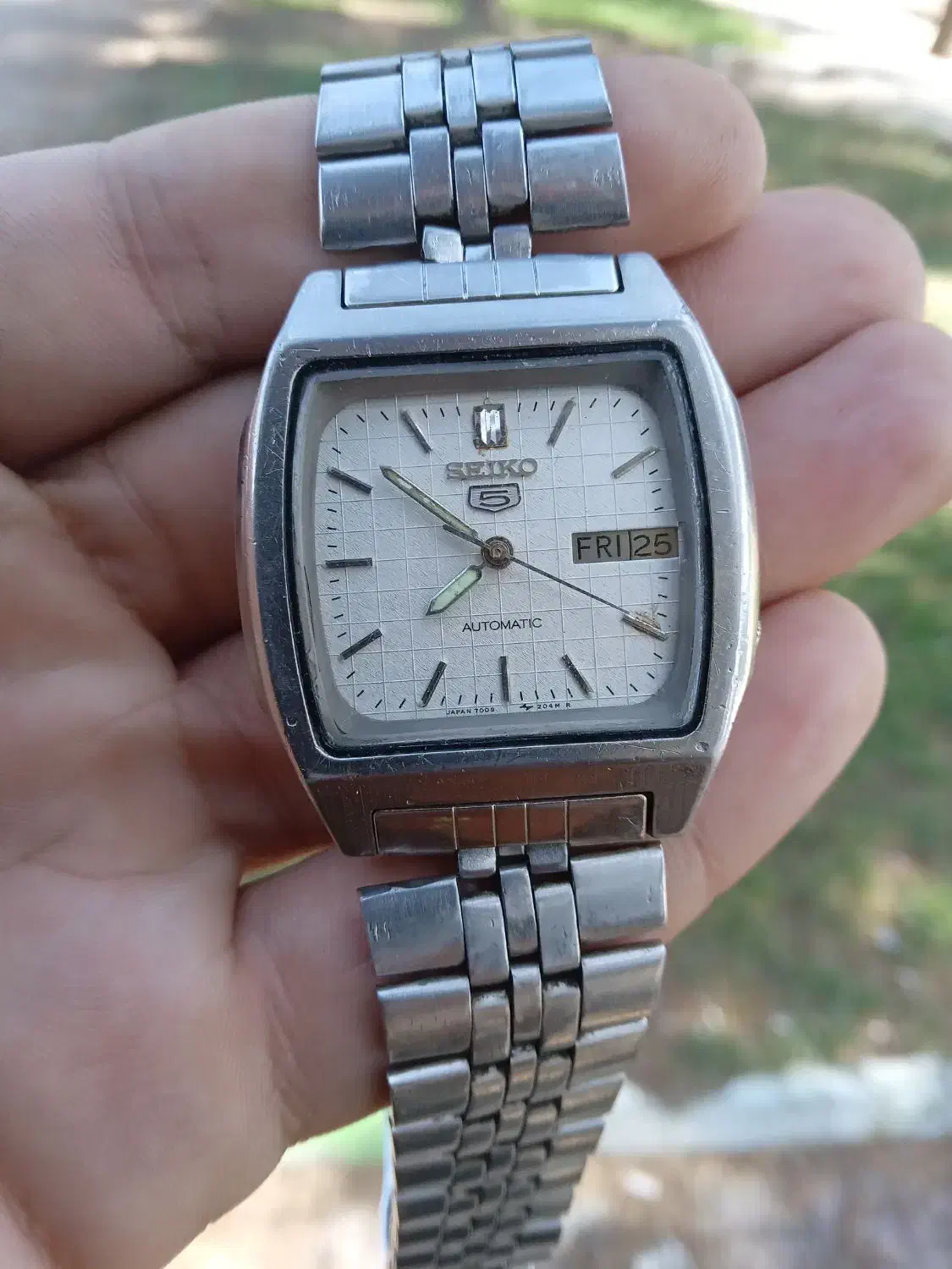 ساعت مچی سیکو5مربع خیلی قدیمی اتومات فابریک SEIKO|ساعت|کرمانشاه, |دیوار