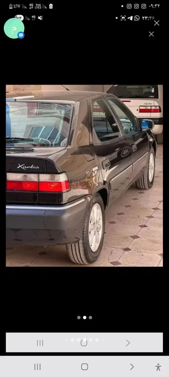 زانتیا مشکی ۲۰۰۰|خودرو سواری و وانت|تویسرکان, |دیوار