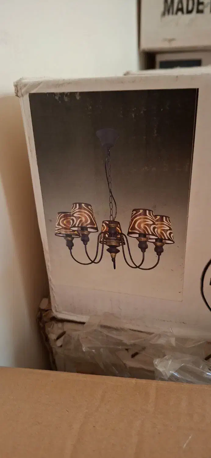 لوستر و آباژور وارداتی آکبند|لوستر و چراغ آویز|کرج, شهرک آسمان|دیوار