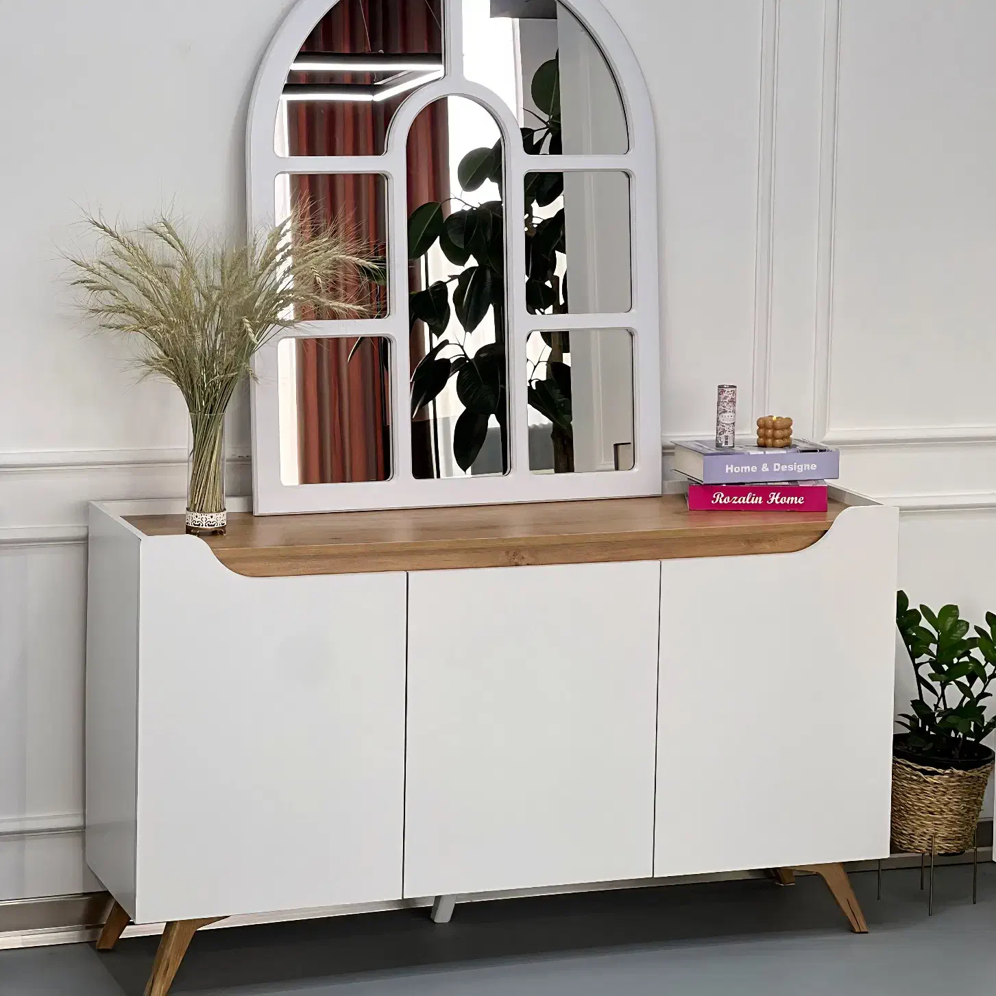 کنسول و آینه مدرن - مدل کارن|بوفه، ویترین، کنسول|تهران, تهرانسر مرکزی|دیوار