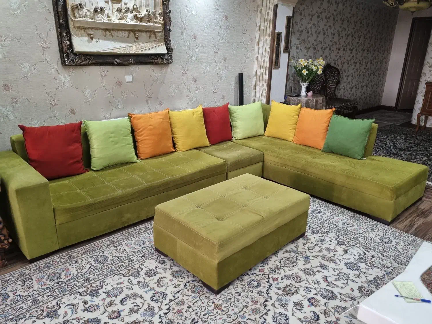 مبل راحتی|مبلمان خانگی و میز عسلی|کرج, باغستان|دیوار