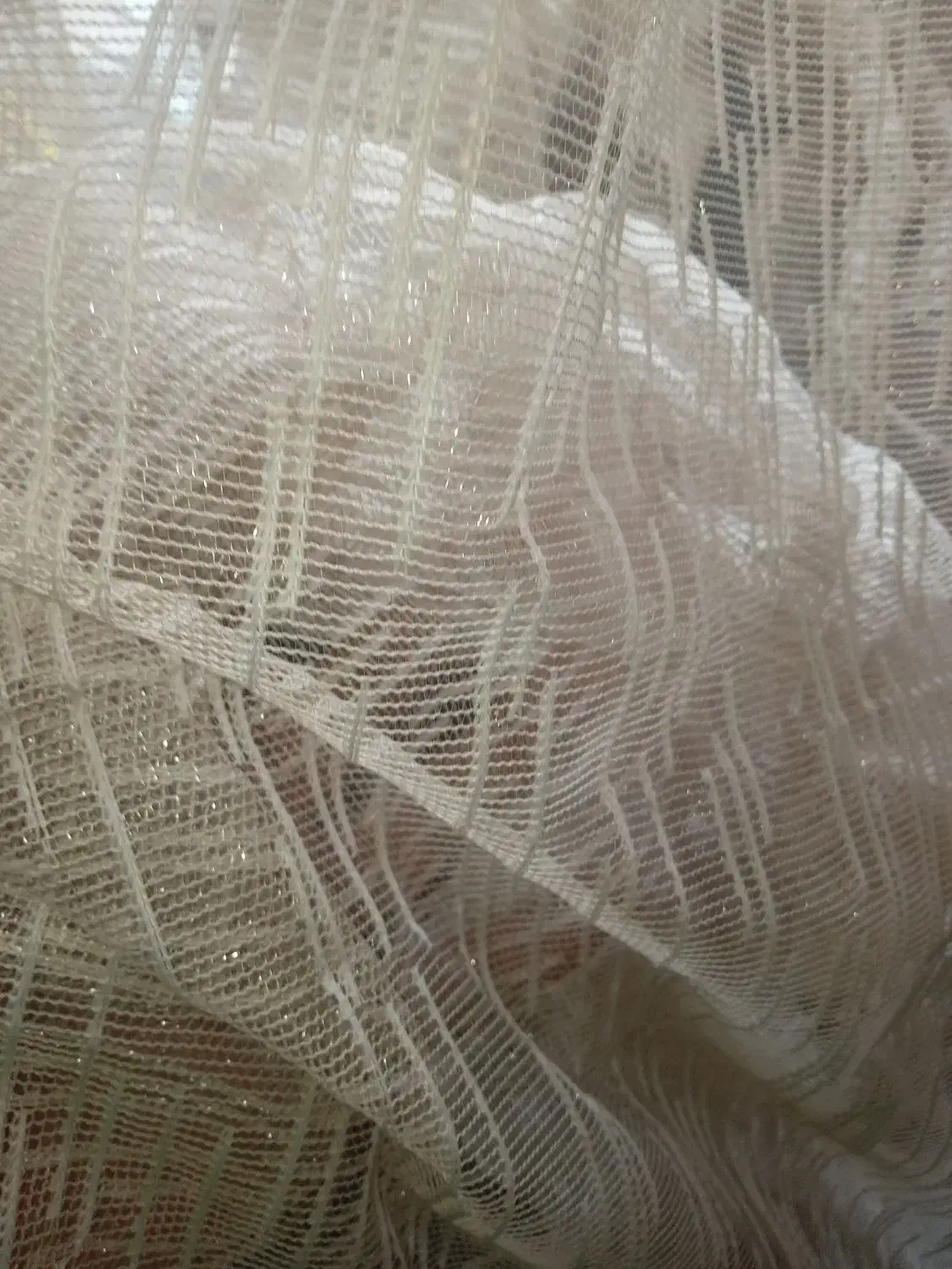 پرده کرم رنگ|پرده، رانر، رومیزی|تهران, طیب|دیوار