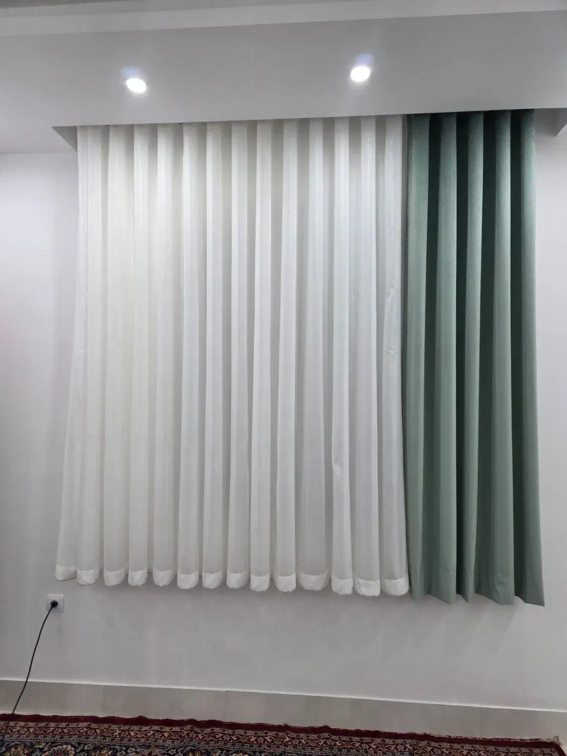 دوخت ونصب انواع پرده به صورت نقد واقساط پرده جدید|پرده، رانر، رومیزی|مریوان, |دیوار