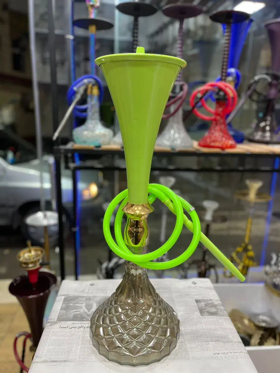 قلیان کارمانیا طرح قیف|کلکسیون و سرگرمی|لاهیجان, پردسر|دیوار