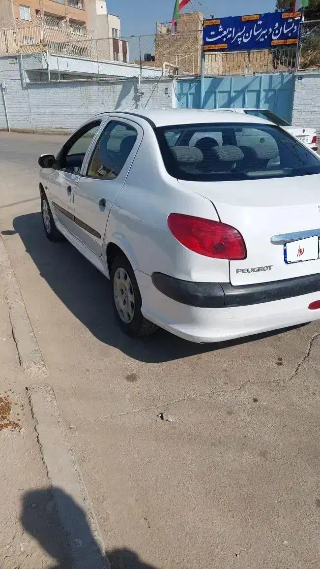 پژو206sd v8|خودرو سواری و وانت|اصفهان, ملکشهر|دیوار