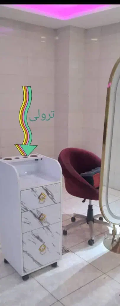 وسایل سالن زیبایی|آرایشگاه و سالن‌های زیبایی|ماهنشان, |دیوار