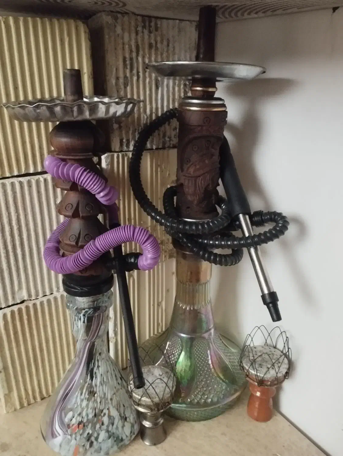 دوعدد قلیان دوسیب|کلکسیون و سرگرمی|فولادشهر, مسکن مهر فولادشهر|دیوار