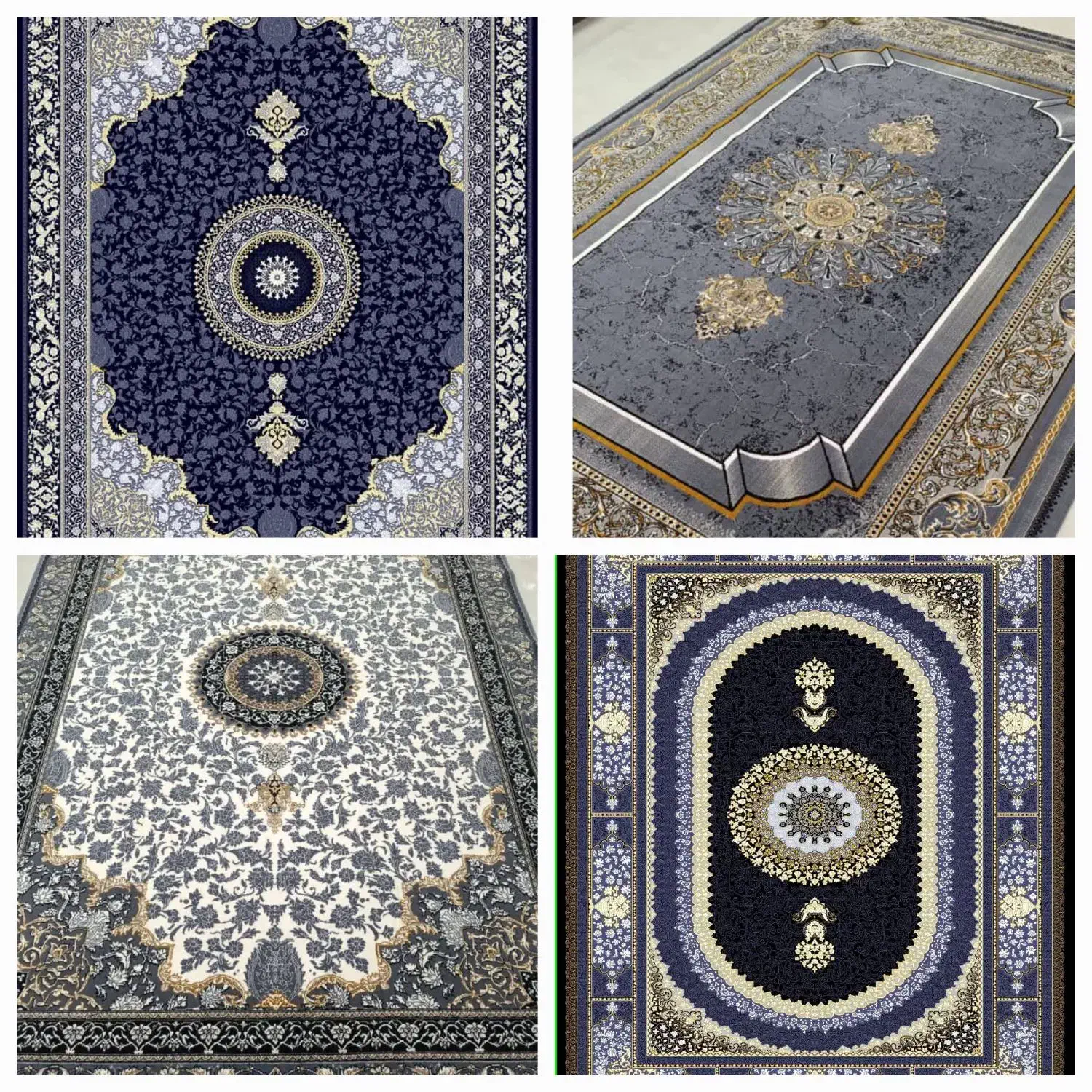 فرش اصل اصیل کاشان با جنس خوب نرم/بیش از۱۰۰تاطرح|فرش|کرمان, |دیوار