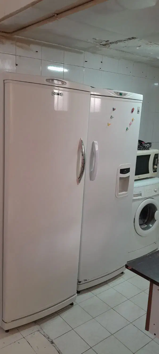 یخچال و فریزر دوقلو پارس|یخچال و فریزر|تهران, مینابی|دیوار