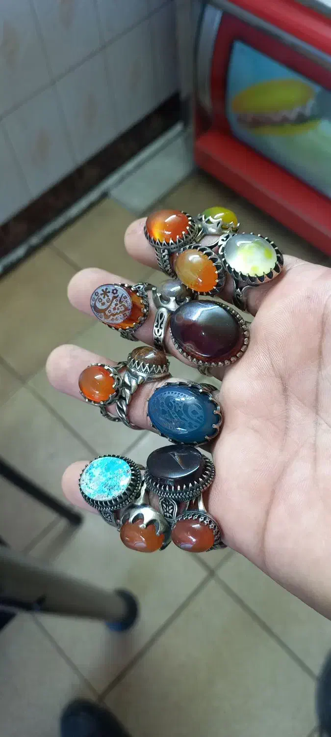 انگشتر|زیورآلات و اکسسوری|رشت, چله خانه|دیوار