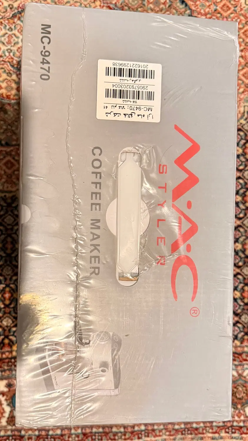 اسپرسوساز دو شیر مک استایلر مدل MC-9470 اکبند|سماور، چایساز، قهوهساز|تهران, سعادتآباد|دیوار