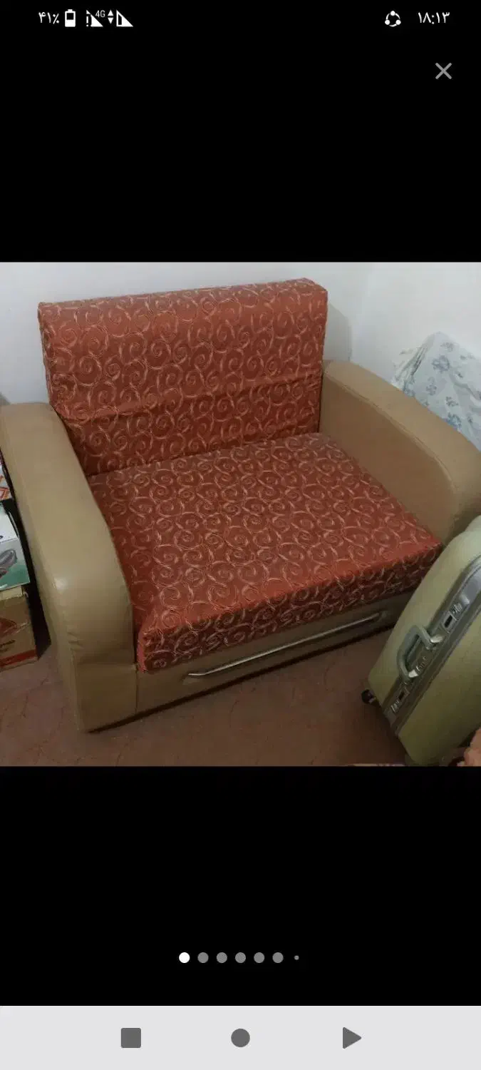 مبل تخت شو|مبلمان خانگی و میز عسلی|فسا, |دیوار