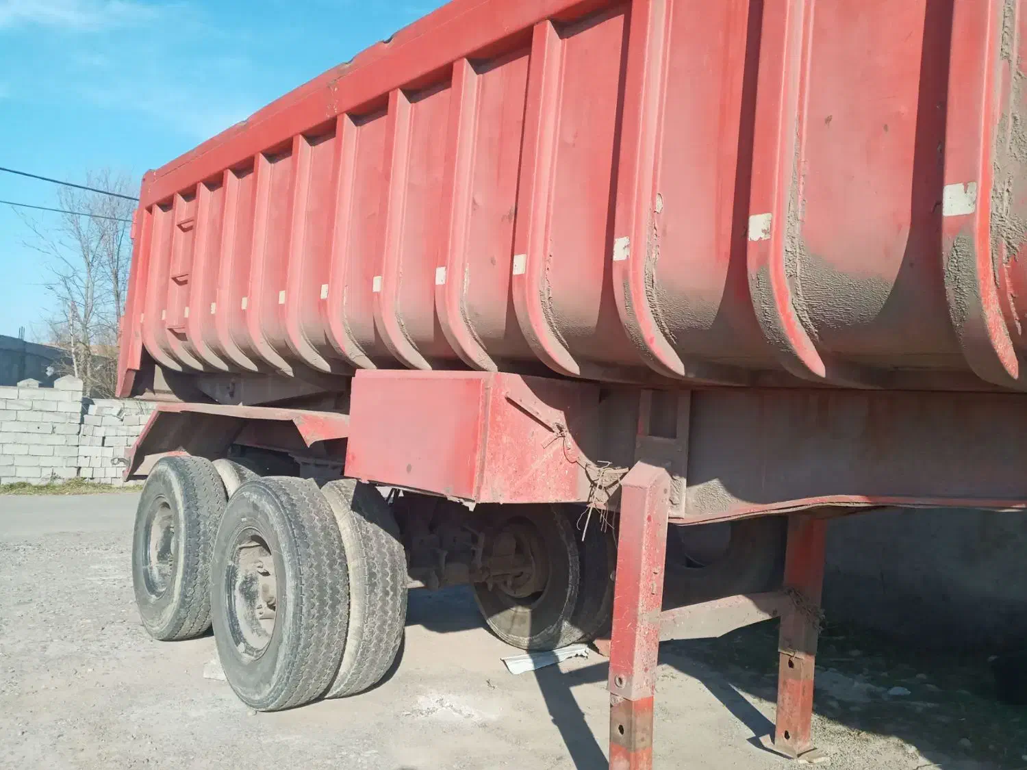 تریلی کمپرسی|خودرو سنگین|سنگر, |دیوار