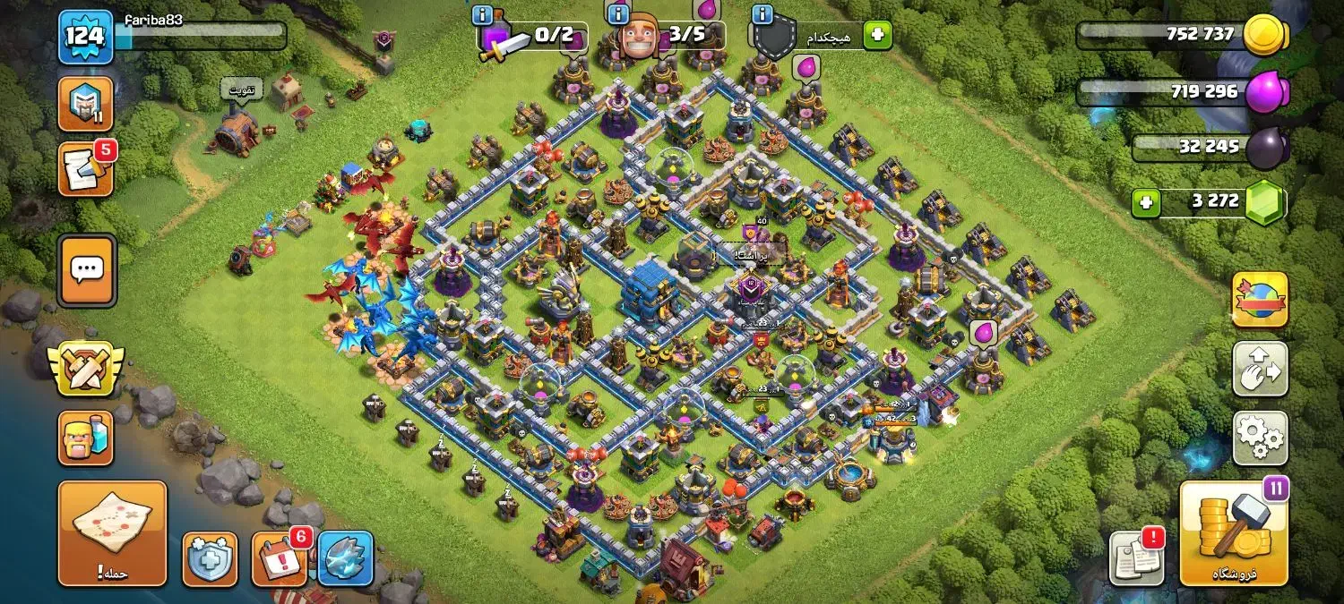 کلش تان ۱۲ مکس|کنسول، بازی ویدئویی و آنلاین|مشهد, چهنو|دیوار